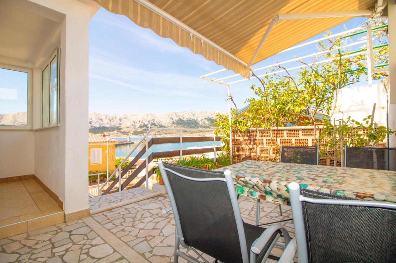 Apartment Mario With Terrace And Sea View Башка Экстерьер фото